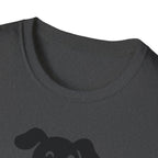 Pink curved shape T-Shirt