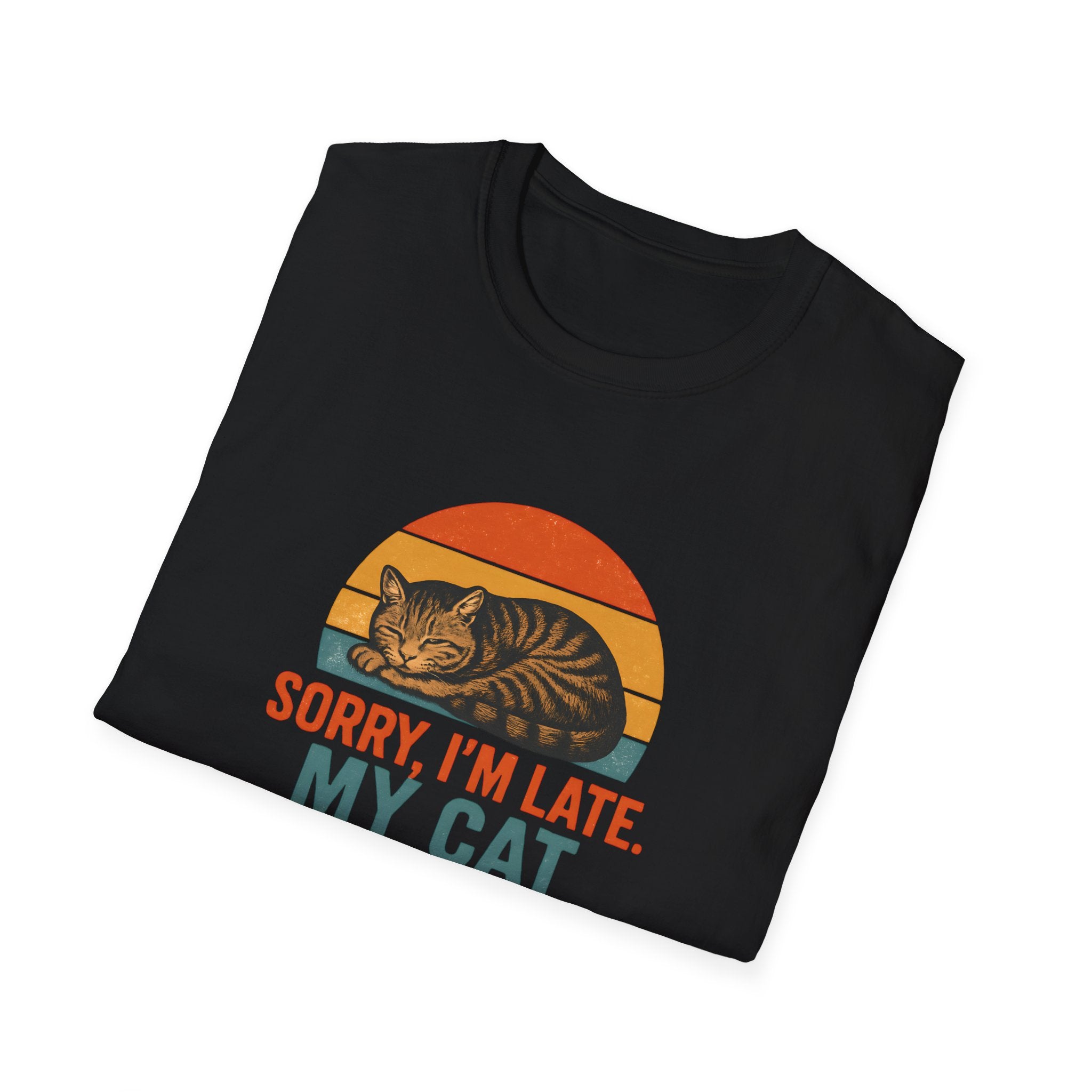 Cat Sleeping On Me T-Shirt