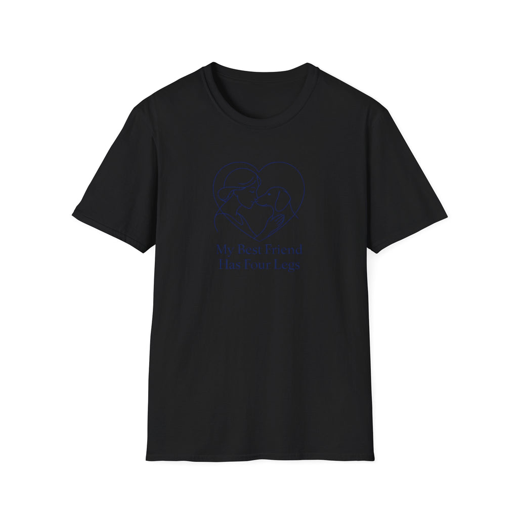 Dog and Woman Heart T-Shirt